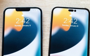 Rò rỉ hình ảnh cho thấy màn hình "không tai thỏ" trên iPhone 14 sẽ... chẳng như mơ