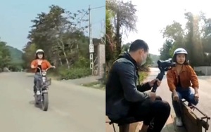 Trần Vân khiến khán giả phì cười khi hé lộ clip hậu trường hài hước phim "Phố trong làng"