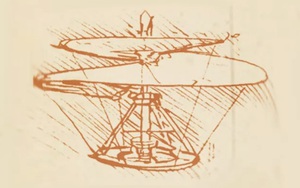 Ngạc nhiên chưa, hóa ra thiết kế trực thăng "ốc vít trên không" của Leonardo da Vinci thật sự hoạt động