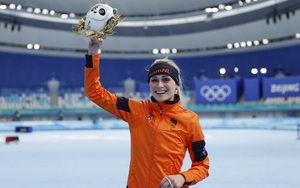 Nữ VĐV Hà Lan phá kỷ lục trượt băng tốc độ 3.000m ở Olympic mùa Đông Bắc Kinh 2022
