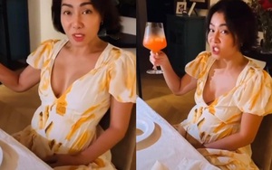 Thu Minh lên tiếng về chiếc bụng to tròn, bị nghi mang bầu 6 tháng