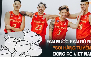 Tuyển bóng rổ vừa tung danh sách tập huấn, fan nước bạn rủ nhau "soi hàng tuyển" đội hình Việt Nam