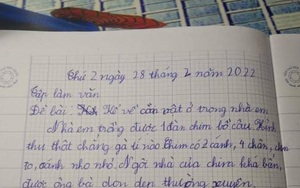 Bài văn tả con vật của học sinh lớp 2 khiến dân mạng được phen "dở khóc dở cười"