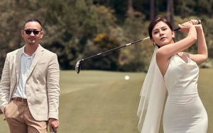 MC Thu Hoài đi nhầm sân golf được chồng như ý: Ở ngoài làm giám đốc, về nhà nịnh vợ ngọt như mía lùi