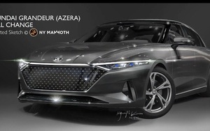 Hyundai Azera/Grandeur lộ diện thiết kế sẽ dùng để đấu Mercedes-Benz S-Class