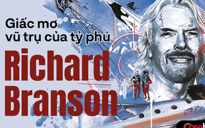 Giấc mơ vũ trụ của Richard Branson: Cướp ‘spotlight’ của Jeff Bezos, là tỷ phú đầu tiên bay vào không gian trên con tàu của chính mình
