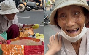 Cụ bà từ Bến Tre lên Sài Gòn khám bệnh, hành trang là 15 quả xoài để bán mua thuốc mang về