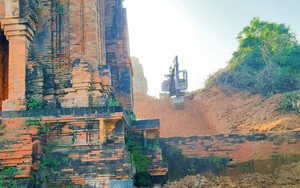 Tin mới vụ công trình tu bổ tháp cổ ở Bình Định bị thanh tra 'tuýt còi'