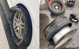 Hàng loạt vụ nổ lốp xe kinh hoàng trên cao tốc: Cục CSGT ra khuyến cáo cách xử lý