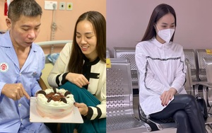 Vợ 3 NSND Công Lý bị hiểu lầm là người giúp việc, được cho xuất cơm khi chăm chồng ở viện