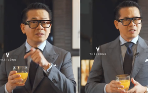 Thái Công mượn ly nước cam đáp trả những người chê bai lối sống thượng lưu của mình