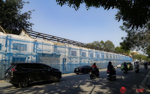 Cận cảnh dãy nhà 4 mặt tiền trên 'đất kim cương' đắc địa bậc nhất ở Thủ đô bị tháo dỡ