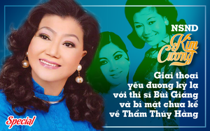 NSND Kim Cương: Giai thoại kỳ lạ với thi sĩ Bùi Giáng và bí mật chưa kể về Thẩm Thúy Hằng