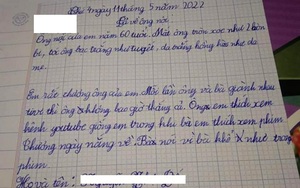 Làm văn tả ông nội, học sinh lớp 2 vô tình tiết lộ 'thói xấu' hằng ngày của ông