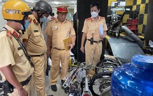 Công an đột kích hàng loạt lò độ xe trước trận Chung kết U23 Việt Nam - Thái Lan