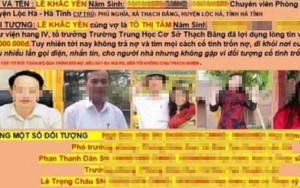 Lãnh đạo các phòng GD-ĐT bất ngờ bị đòi nợ, bêu riếu trên mạng