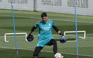 Courtois sẵn sàng cho kịch bản đá luân lưu ở chung kết Cúp C1 châu Âu