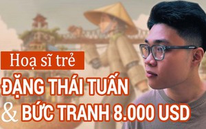 Xuất thân IT, theo đuổi phong cách "lạ", hoạ sĩ 22 tuổi sớm có tranh bán đấu giá 8.000 USD: "Vốn không định theo nghiệp cầm cọ vì sợ… nghèo"