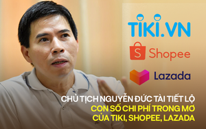 TMĐT đấu với bán lẻ truyền thống: Chủ tịch Nguyễn Đức Tài tiết lộ "con số trong mơ" mà rất lâu Tiki, Shopee, Lazada mới đuổi kịp TGDĐ, FPT Retail