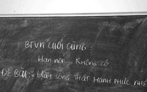 Những bài "kiểm tra" cuối cùng của đời học sinh: Đọc xong đề bài ai nấy đều vô cùng xúc động!
