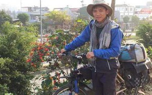 Nhà vô địch châu Á Lê Hữu Toàn đạp xe xuyên Việt gây quỹ xây trường học cho trẻ em vùng cao