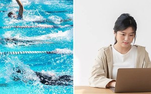Chuyện lạ có thật: Trường Đại học tổ chức thi bơi online cuối năm cho sinh viên