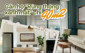 Căn hộ 40m2 của cặp vợ chồng và 2 con: Nhỏ xinh nhưng vẫn cực thoáng đãng, có nhiều khu giấu đồ độc đáo khiến ngôi nhà lúc nào cũng ngăn nắp