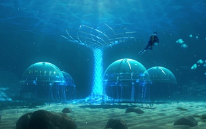 Phép màu khoa học: Nemo Garden, trang trại trồng rau dưới đáy biển
