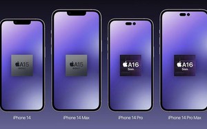 NÓNG: Lộ diện thiết kế "Full HD" của cả 4 phiên bản iPhone thế hệ 14