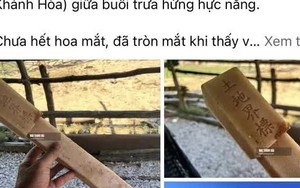 Cơ quan chức năng xác minh thông tin cọc nhựa chữ Trung Quốc "Thổ địa giới tiêu" trôi sang Khánh Hòa