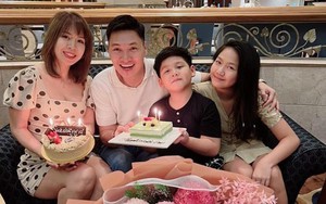 Mẹ mang bầu lần 3, con trai Mạnh Trường được khen ngợi vì hành động ấm áp này