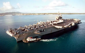 Tàu sân bay Mỹ đi 25.000km để "kết thúc cuộc đời" ở bãi phế liệu