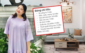 Hai mẹ con ở ngoại ô Hà Nội tiêu hết 31,5 triệu đồng/tháng: Muốn tiết kiệm mà không được!