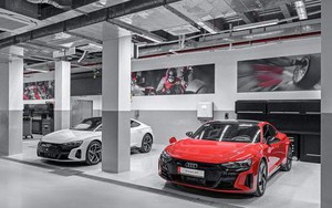 Bên trong showroom Audi lớn nhất Việt Nam: Vốn đầu tư hơn 140 tỷ đồng, rộng 9.000 m2, có cả khu sửa chữa dành riêng cho xe điện