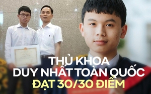 Gặp thủ khoa duy nhất cả nước đạt 30/30 điểm: Áp lực với danh xưng thủ khoa và trả lời truyền thông, nuối tiếc vì đã... học quá nhiều