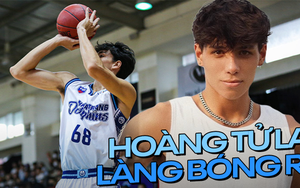 "Hoàng tử lai" làng bóng rổ: Sinh năm 2002 cao gần 2m, trên sân là nam thần - ngoài đời là TikToker triệu view