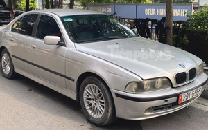 BMW 525i đời cổ biển tứ quý 5 tại Hà Nội