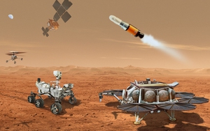 Dự kiến năm 2033, những mẫu đá Sao Hỏa đầu tiên sẽ cập bến Trái Đất