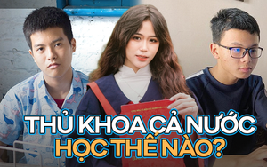 Trọn bộ bí quyết đạt điểm cao của dàn thủ khoa 2022: Người không dùng điện thoại, người làm hết 3 bao tải đề thi và ngủ trước 10 giờ
