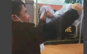 Đề nghị xử lý nhân viên y tế xé áo blouse, lên mạng chửi bới lãnh đạo