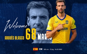 SLNA chiêu mộ ngoại binh trưởng thành từ "lò" Villarreal