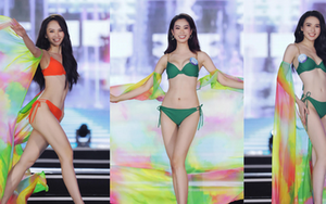 Mãn nhãn màn trình diễn bikini đẹp mắt của Top 20 Miss World Vietnam 2022