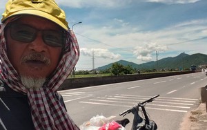 Nhà du khảo 61 tuổi đạp xe 1.800km từ Bắc vào Nam: 'Đi để thấy Việt Nam mình tươi đẹp'