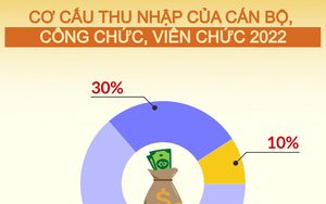 Cơ cấu tiền lương của cán bộ, công chức, viên chức gồm những khoản nào?