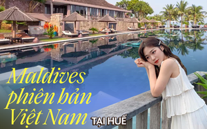 "Madives phiên bản Huế”: Bungalow trên nước đầu tiên tại Việt Nam, thơ mộng và cực tinh tế