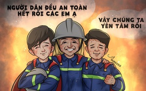 Tri ân 3 người lính cứu hỏa chẳng thể quay về: Cảm ơn vì sự hy sinh cao cả