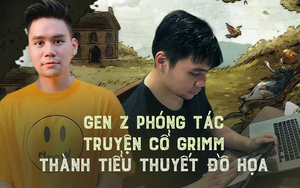 Gặp hoạ sĩ trẻ phóng tác truyện cổ Grimm thành tiểu thuyết đồ họa