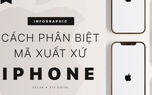[INFOGRAPHIC] Cách phân biệt mã xuất xứ iPhone