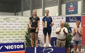 Vũ Thị Anh Thư lên ngôi vô địch giải cầu lông tại Pháp