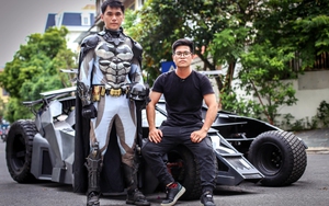 Cận cảnh xe Batman hơn nửa tỷ đồng của ‘phù thuỷ hoá trang' 9x